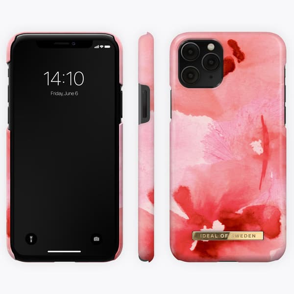 Coral Blush Floral - Mobildeksler