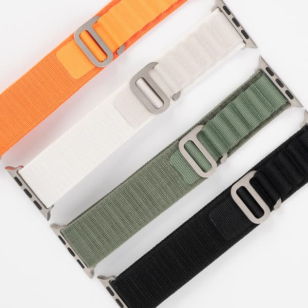 Nylonrem - Mili - Sort til Apple Watch - Apple Watch Rem