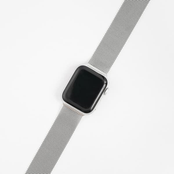 Meshrem til Apple Watch - Sølv - Apple Watch Rem