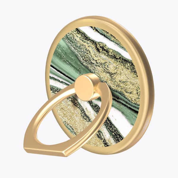 Magnet Ring Green Swirl