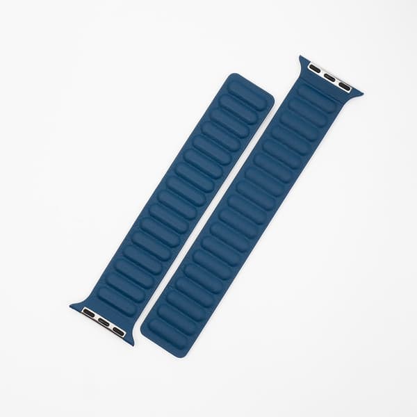 LæderWrap - Navy Blue Til Apple Watch - Apple Watch Rem
