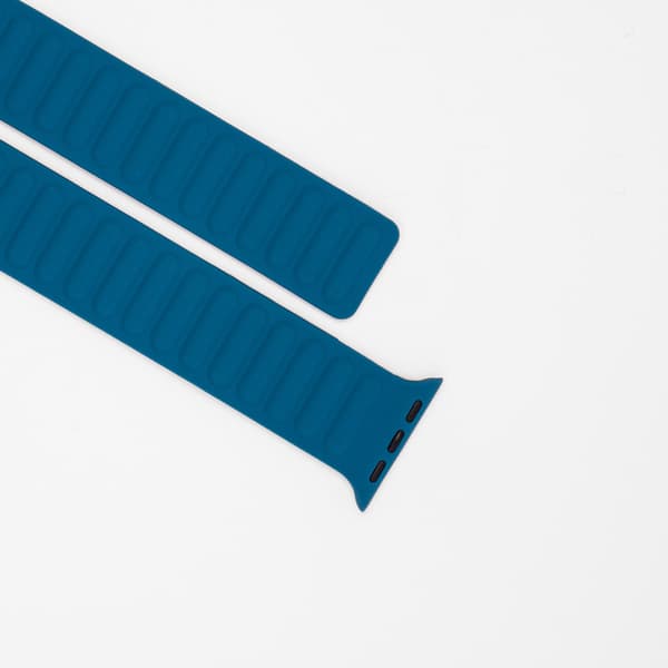 SilikoneMagnet - Navy Blue Til Apple Watch - Apple Watch Rem