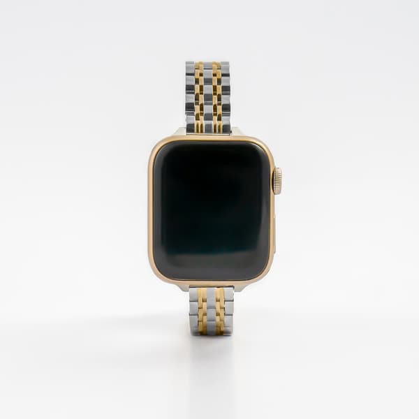 Petite Sølv/guld – Stålrem - Apple Watch Rem