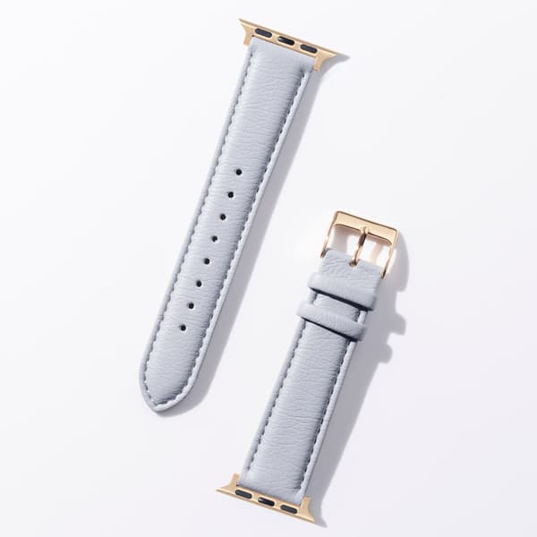 Rem Grå - Vegan Til Apple Watch - Apple Watch Rem