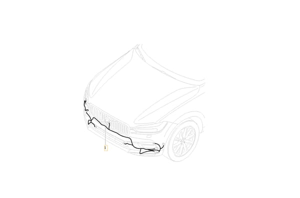VOLVO CABLE HARNESS 32374242 OE-del helt ny
