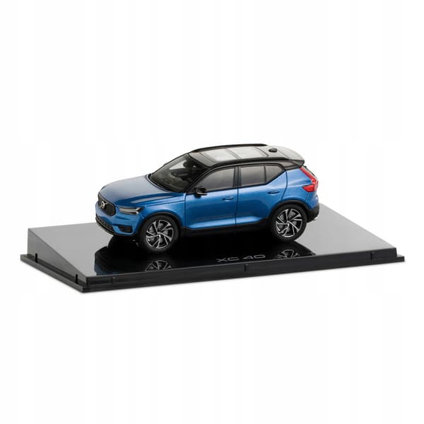 VOLVO model XC40 1:43 Bursting Blue original OE