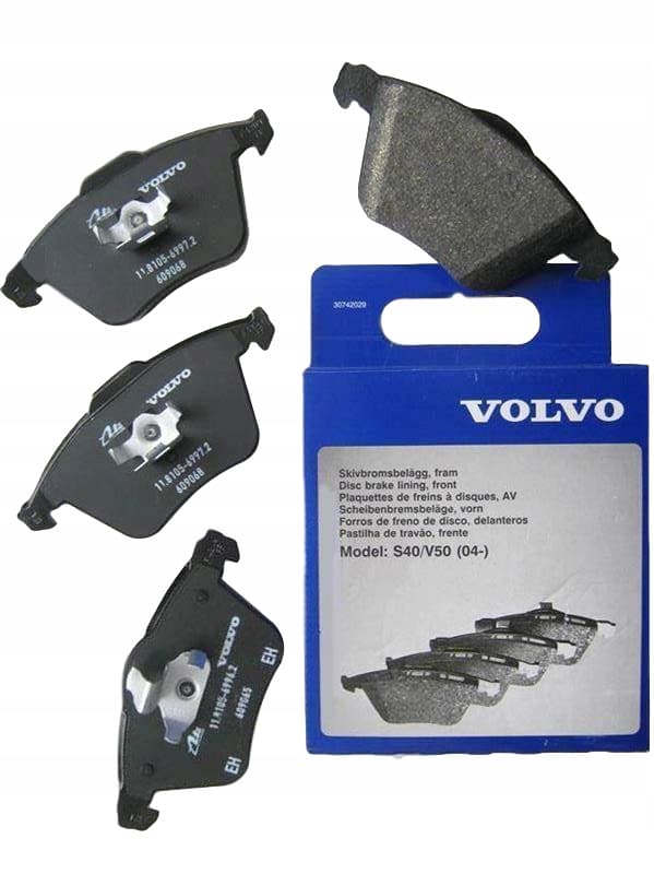 VOLVO V40 V40CC original främre bromsbelägg 30742029