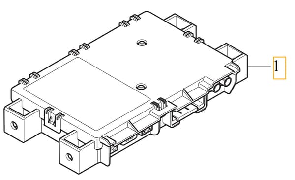 VOLVO V60 II modul computer controller VCM 36010611