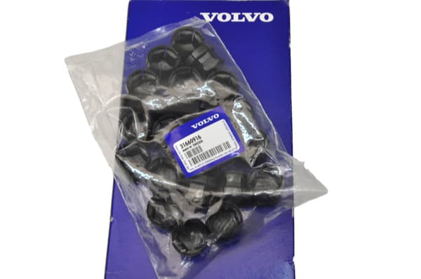 VOLVO XC90 XC60 II fælgbolthætter sort kpl OE