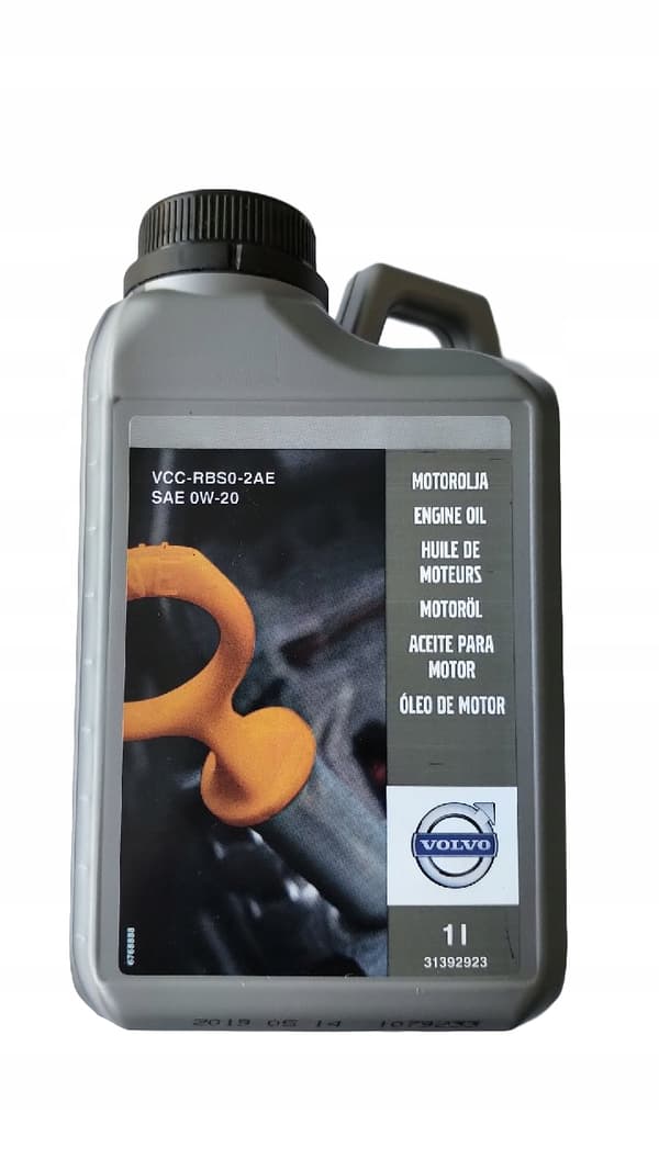 VOLVO motorolja 0W20 VCC-RBS0-2AE 31392923 OE