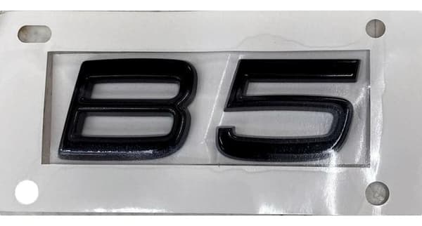 VOLVO S60 III emblem B5 sort udgave