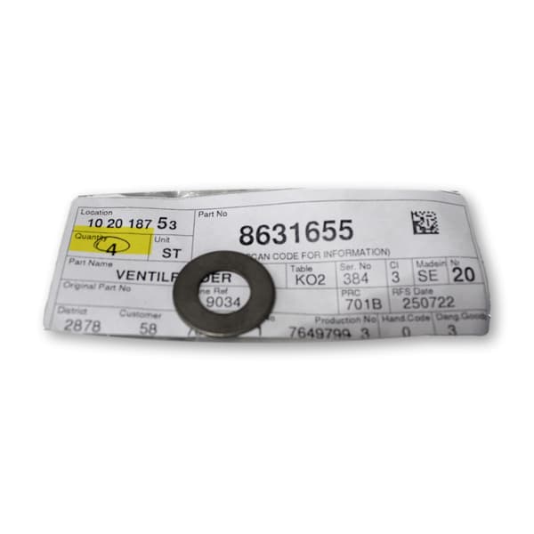 VOLVO ventilskive OE 8631655
