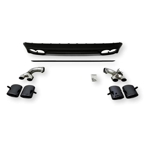 HEICO Volvo XC60 bakre diffusor + avgasrör B4 B5 bensin
