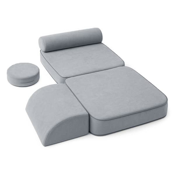 Modular Sofa for Children Green/Blue