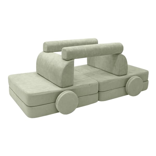 Modular Sofa for Child Green