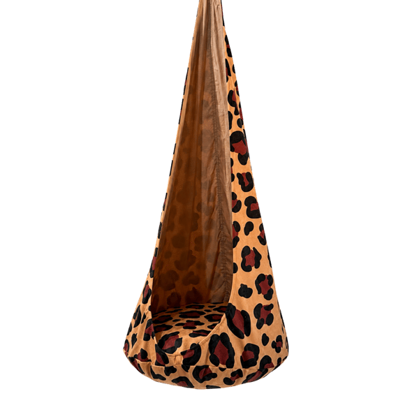Kids' Cozy Cocoon Swing | Leopard Collection