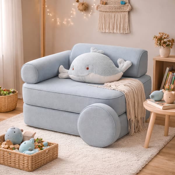 Modular Armchair for Child Blue
