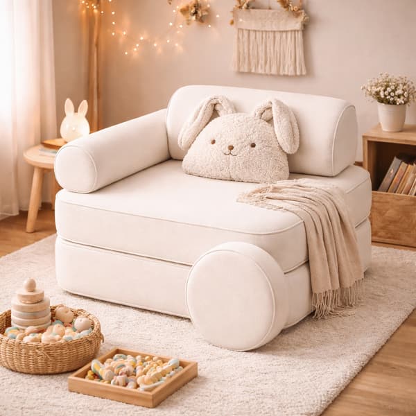 Modular Armchair for Child Beige