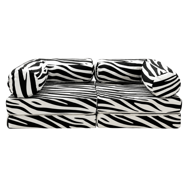 HoneyHug Soft Modular Sofa for Children - Zebra