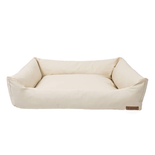 Ortopædisk hundeseng beige, 100 x 75 cm – E-Doggy
