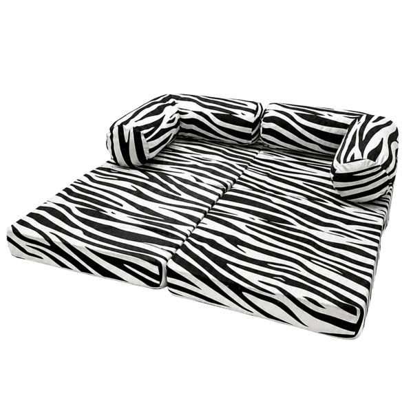 HoneyHug Soft Modular Sofa for Children - Zebra