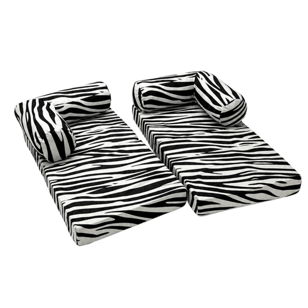 HoneyHug Soft Modular Sofa for Children - Zebra