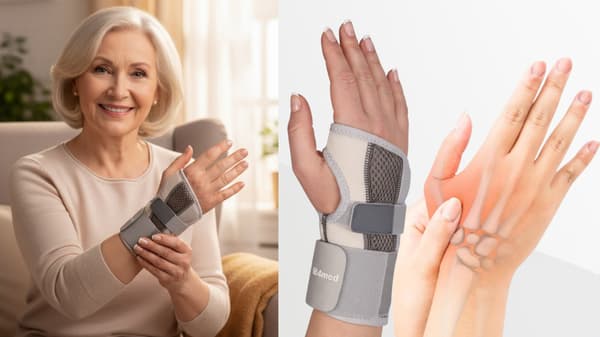 HANDLEDSSTABILISATOR HANDSTÖD STÄVER VÄNSTER HÖGTAL VÄL