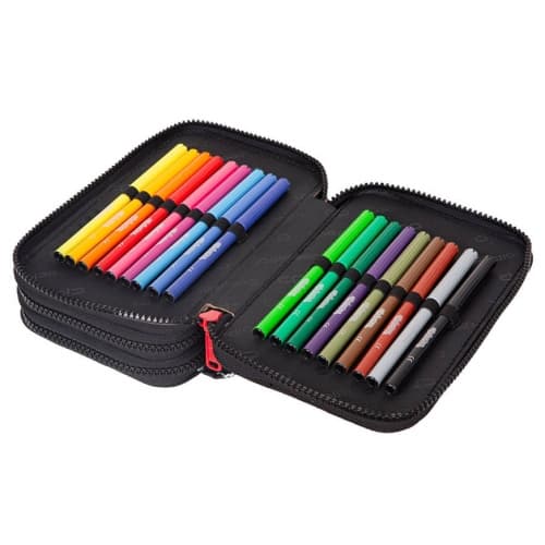 Trippeldäckarpennfodral med utrustning CoolPack Jumper 3 BEAR