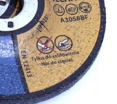 Metallslipskiva 115/6.0 rustik 27-95A