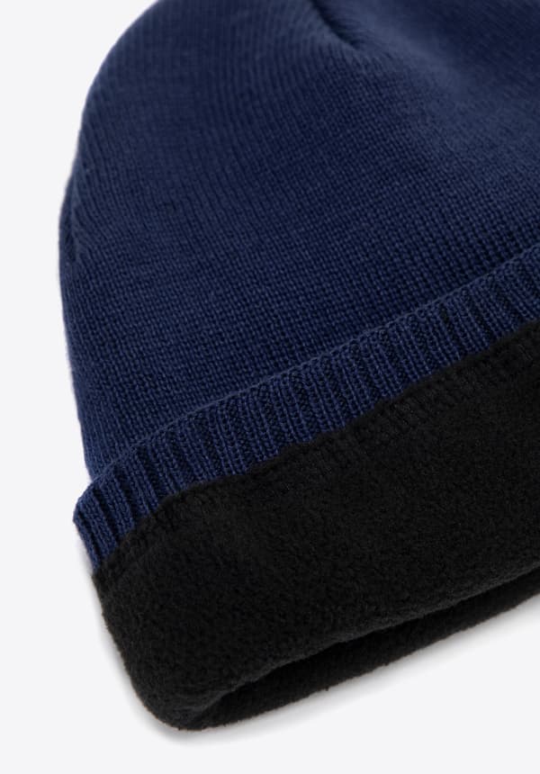 Wittchen herrmössa med extra värme, marinblå, marinblå polyester