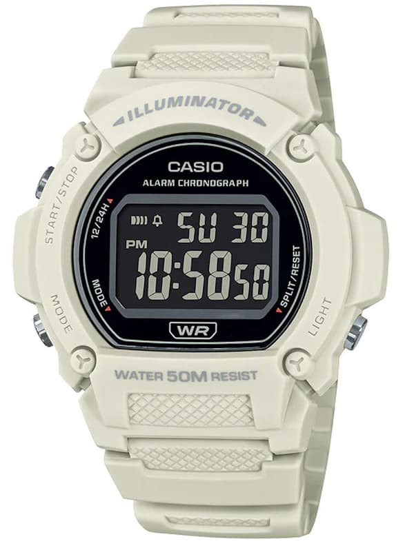 CASIO W-219HC-8BVDF HERREUR + ÆSKE