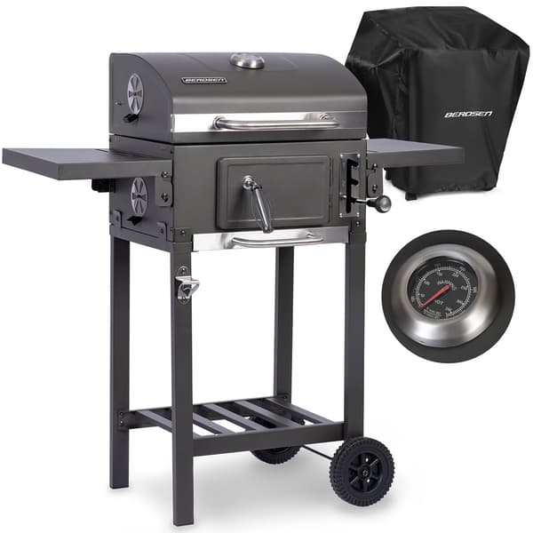 Berdsen BD-892 sort kulgrill med låg