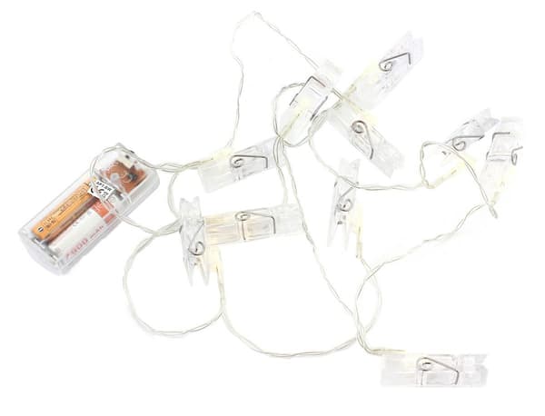 ZD73 LED-LAMPOR DEKORATIVA KLÄMMOR LJUS BILDER
