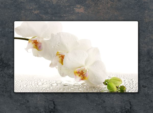 SKÄRBRÄDA I GLAS 52x30 ORCHID