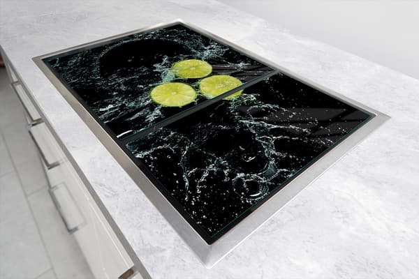 GLASSKYDDSPLÅT FÖR SPIS 75x52 CITRON