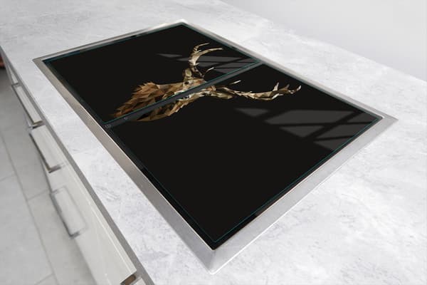 GLASBESKYTTELSESPLADE 75x52 DEER