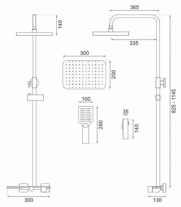 HELIX KROM BRUSESYSTEM SKU REA-P6620