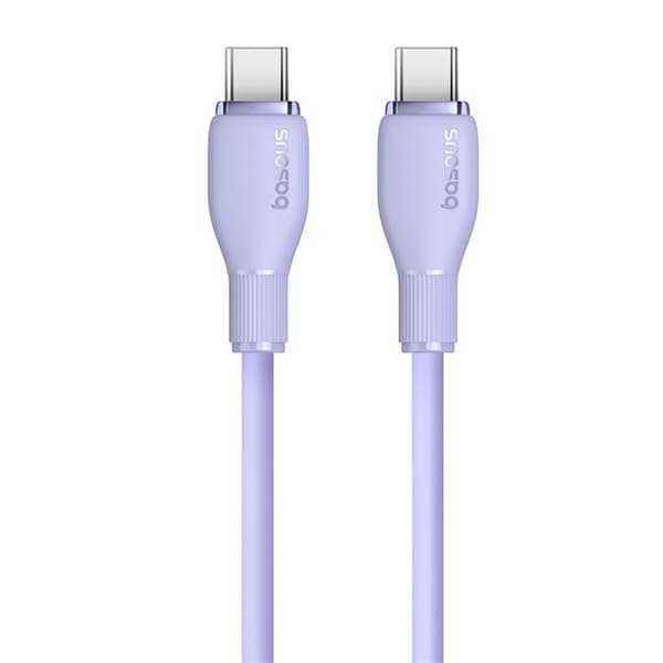 Pudding USB-C 100W 2m-kabel – Lila