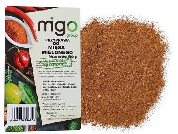 Krydda för köttfärs (500g) - MIGOgroup