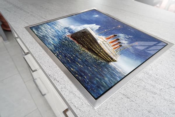 GLASSKÆREBRÆT 52x30 TITANIC