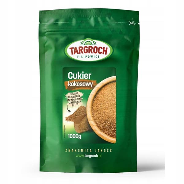 Targroch kokossocker 1 kg palmersättning