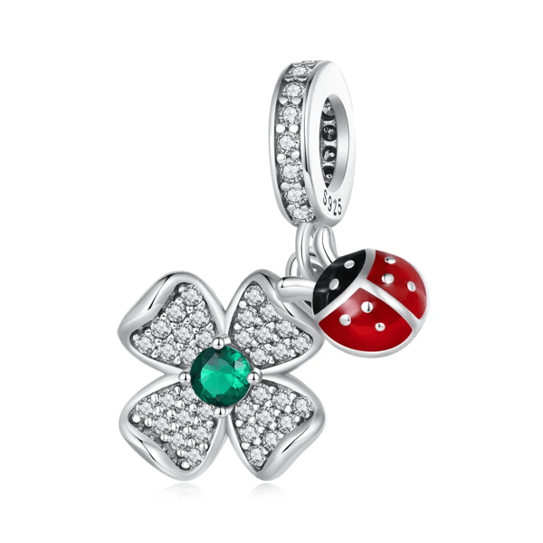 Pandora-riipus, hopea 925, Trusky Clover -riipus