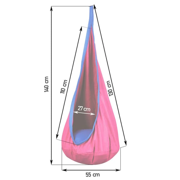 Cocoon hängstol Neo-Sport rosa
