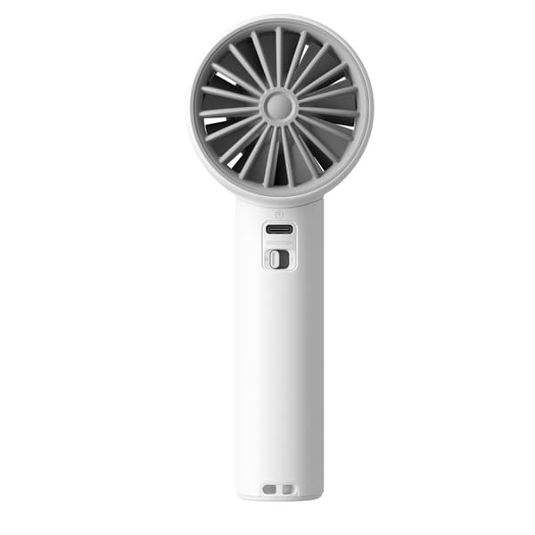 Mini bærbar ventilator 4000mAh USB-C - Grå