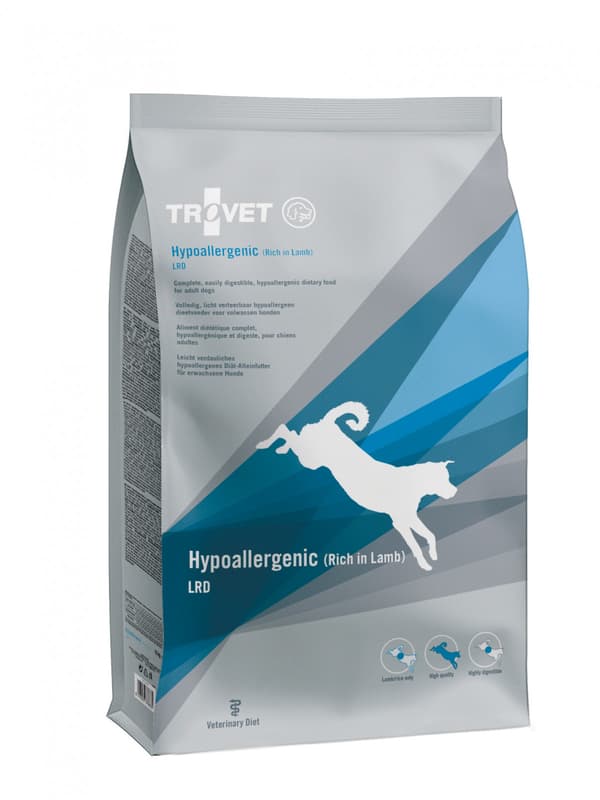 Tørfoder til hunde TROVET LRD Lam 10 kg glutenfri