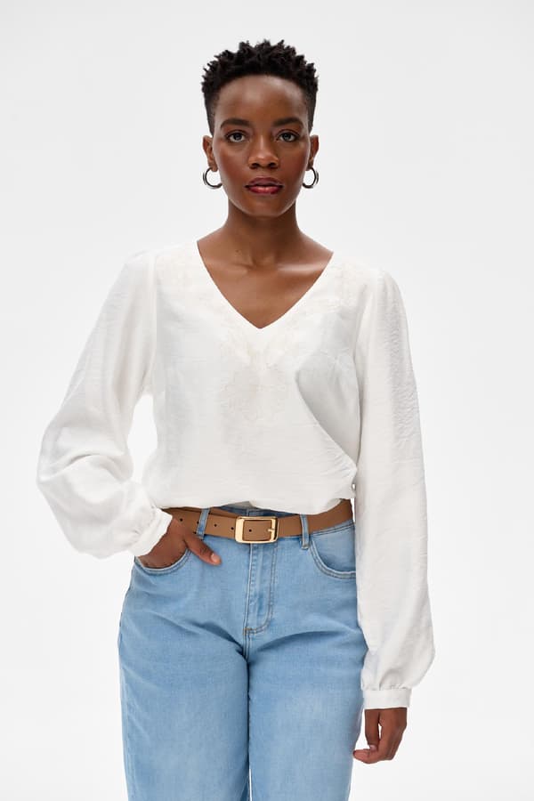 Damebluse Sofie Ecru Damebluse Sofie Ecru 40