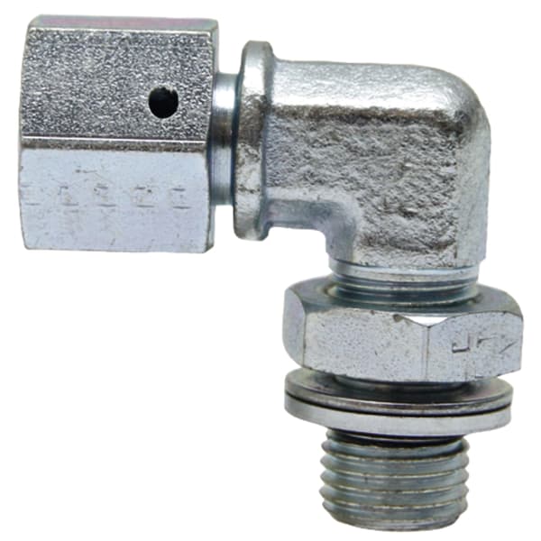 WAE G1/2" x G1/2" hydraulinen kulmaliitin