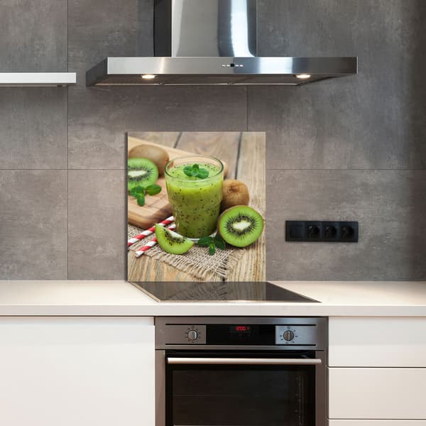 GLASPANEL TIL KØKKEN 60x65 Kiwi