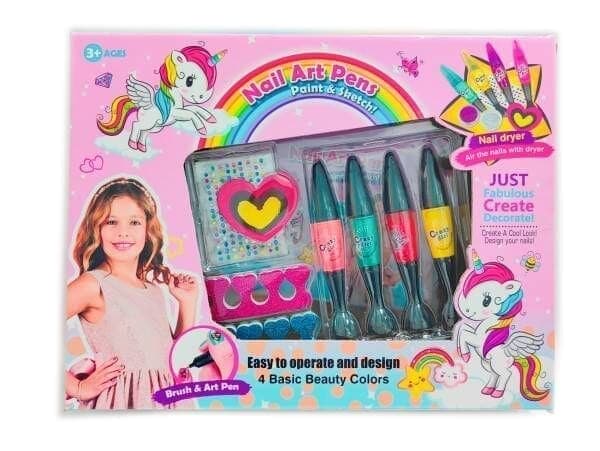 Nageldekorationskit för barn 3+