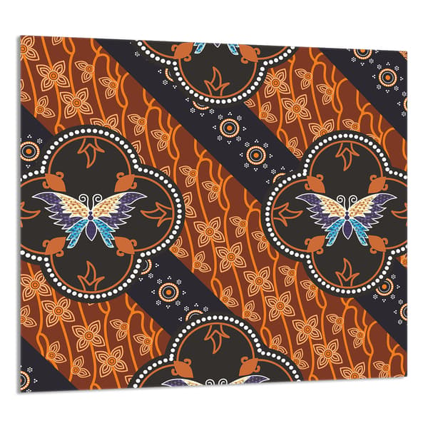 KEITTIÖN LASIPANEELI 65x60 Butterfly